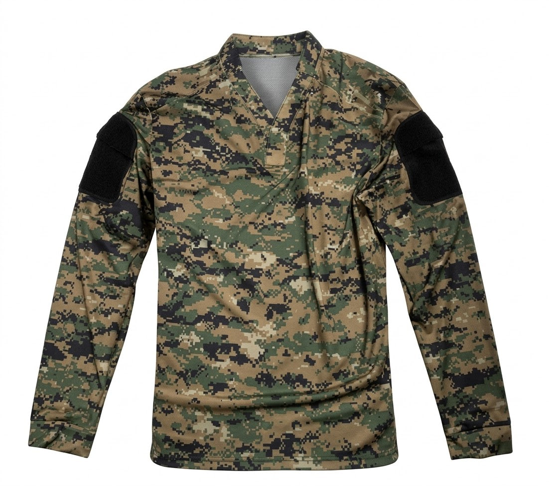 Woodland MARPAT Performance Top Long Sleeve